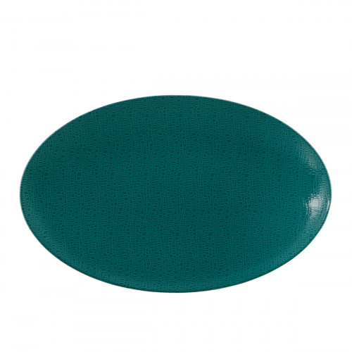 Seltmann Weiden Life Fashion - Trendy Petrol Oválný servírovací talíř 40 x 26 cm