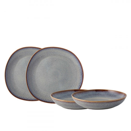 like. by Villeroy & Boch Lave beige Sada stolního nádobí, 4 ks