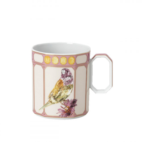 Swarovski x Rosenthal IDYLLIA Finch Pink Hrnek s uchem 0,39 L