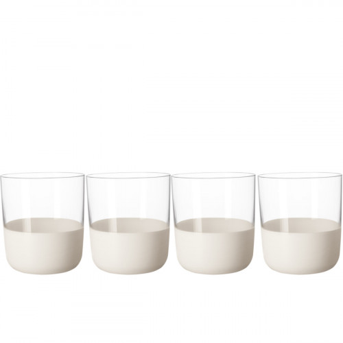 Villeroy & Boch Manufacture Rock blanc Whisky sklenice sada 4 ks
