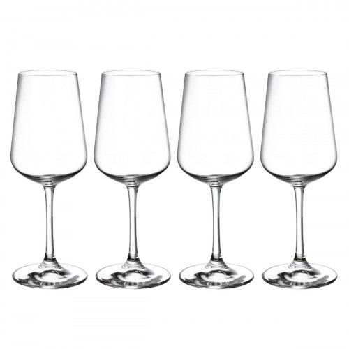 Villeroy & Boch Ovid Kristallglas Set bílých vinných sklenic 4 ks 0,38 L / h: 214 mm