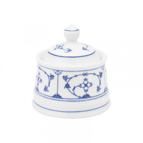 Kahla Blau Saks - Indisch Blau - Strohblumenmuster Cukřenka 0,25 L