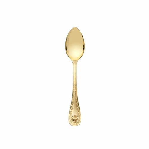 Rosenthal meets Versace Medusa Besteck 14 gramm vergoldet - Feingold 999 Kávová lžička 14 cm