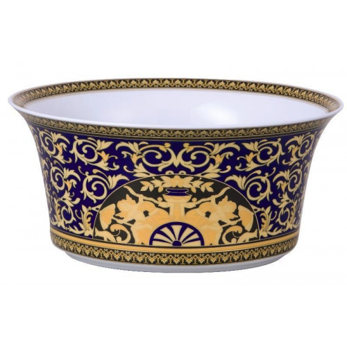 Rosenthal meets Versace Medusa blue Miska 25 cm