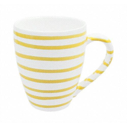 Gmundner Keramik Gelbgeflammt Snídaňový hrníček Max 0,3 L / h: 10,5 cm