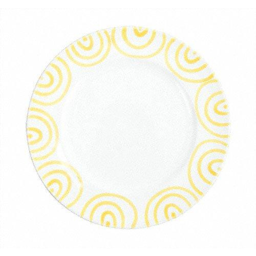 Gmundner Keramik Gelbgeflammt Talíř Gourmet d: 27 cm / h: 2 cm