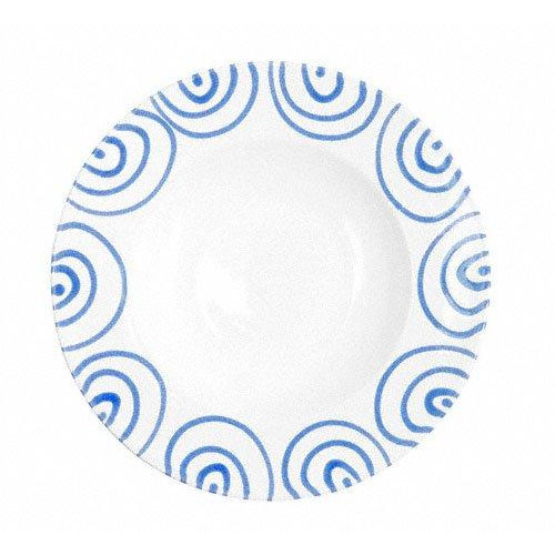 Gmundner Keramik Blaugeflammt Talíř na těstoviny Gourmet d: 29 cm / h: 4,5 cm