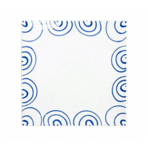 Gmundner Keramik Blaugeflammt Čtvercový talíř 31x31x2,8 cm