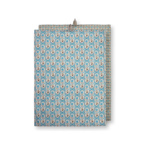 Pip Studio Blooming Tales Blue Utěrky na nádobí, sada 2 ks, 50 x 70 cm