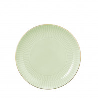 Seltmann Weiden Amina Seladon Goldrand Chlebový talíř kulatý 16 cm