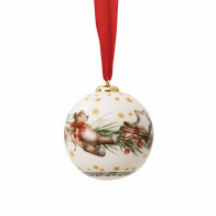 Hutschenreuther Sammelserie Weihnachtslied 2026 porcelánová koule 6 cm