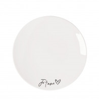 Villeroy & Boch Statement Snídaňový talíř Je t'aime 21 cm