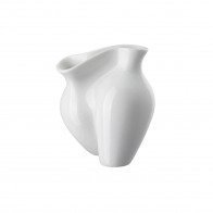 Rosenthal Miniaturvasen Váza La Chute bílá 10 cm