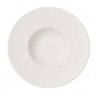 Villeroy & Boch Manufacture Rock blanc Talíř na těstoviny 29 cm