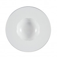 Rosenthal Sonetto Platino Hluboký gourmet talíř 28 cm