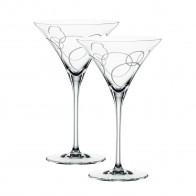 Spiegelau Signature Drinks Set koktejlových sklenic Circles 2 ks h: 180 mm / 220 ml