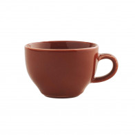 Kahla Homestyle siena red Velká mezinárodní cappuccinová šálek 0,23 L