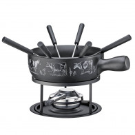 Küchenprofi Fondue Sada na sýrovou fondue St. Gallen d: 22 cm / h: 17 cm / 2 L