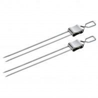 Küchenprofi BBQ Dvojitá špíza BBQ sada 2 ks 33 cm