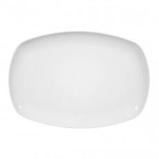 Seltmann Weiden Lido Weiß Obdélníkový servírovací talíř 31x21cm