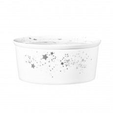 Seltmann Weiden Liberty Silver Stars Mísa kulatá s víkem 21 cm