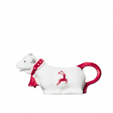 Gmundner Keramik Roter Hirsch Mléčnice Mléčná kráva 0,16 L / h: 9,2 cm