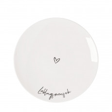 Villeroy & Boch Statement Snídaňový talíř Oblíbený člověk 21 cm