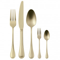 Sambonet Royal Antique Edelstahl PVD / champagerfarben 60dílný příborový set