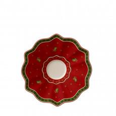 Villeroy & Boch Toy's Delight Podšálek na kávu/čaj červený 17 cm