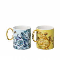 Rosenthal meets Versace Le Jardin de Versace 30 Years Hrnek s uchem, sada 2 ks, 0,30 l