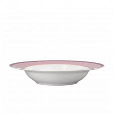 Swarovski x Rosenthal SIGNUM Rose Polévkový talíř 24 cm