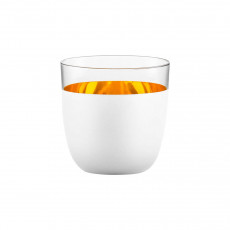 Eisch Cosmo pure white gold Šampaňský pohár 390 ml / 9,1 cm