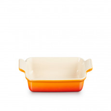 Le Creuset Poterie - Auflaufformen Obdélníková zapékací mísa Tradice pec červená 19 cm