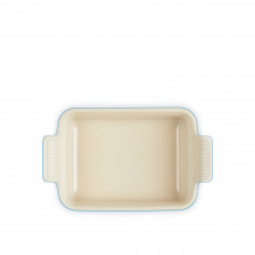 Le Creuset Poterie - Auflaufformen Obdélníková zapékací mísa Tradition Azure Blue 19 cm