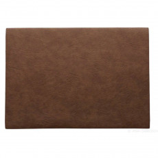 ASA SELECTION Table Tops Vegan Leather Podložka karamel 33x46 cm