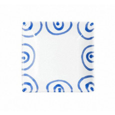 Gmundner Keramik Blaugeflammt Pracovní miska 11x11x2,8 cm