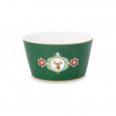 Pip Studio Love Birds Dark Green mísa 15 cm