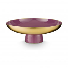 Pip Studio Home Accessories Niedriges Schale Metall Lilac 12,5x35cm