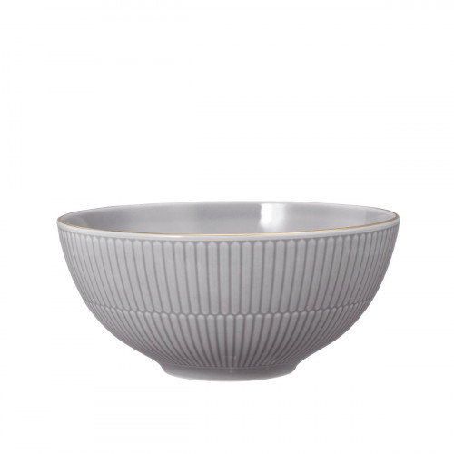 Seltmann Weiden Amina Silbergrau Goldrand rund skål 21,5 cm