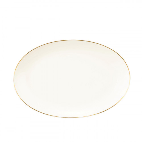 Seltmann Weiden Savona Oro serveringsfade oval 31 x 21 cm