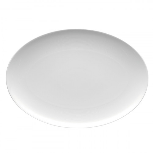 Thomas Loft Weiß Oval plade 40 cm