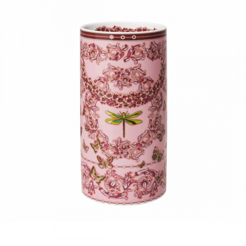 Rosenthal Versace 30 Years Le Jardin de Versace Pink Vase 24 cm