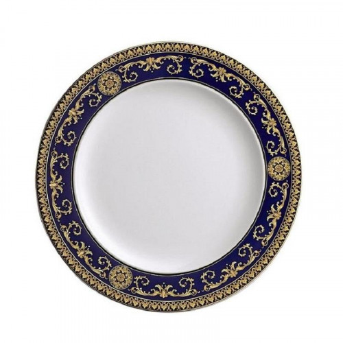 Rosenthal meets Versace Medusa blue Suppetallerken 22 cm