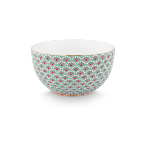 Pip Studio Blooming Tales Blue skål 12 cm