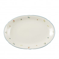 Seltmann Weiden Marie-Luise Streublume Oval tallerken 31 cm