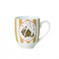 Hutschenreuther Christmas Love Beige Krus med hank 0,40 L