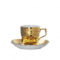 Rosenthal Heritage Midas Espressokop / mokkakop 0,09 L med underkop, 2 dele