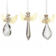 Villeroy & Boch Winter Collage Accessoires Glashængere engel sæt 3-delt
