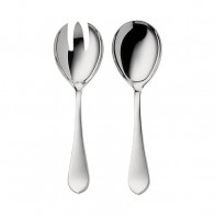 Robbe & Berking Eclipse - 150 gramm versilbert Salatbestik lille 2-delt.