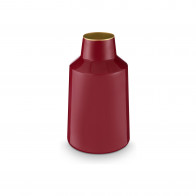 Pip Studio Pip's Deerest Darling Vase Metall Dark Red 20 cm
